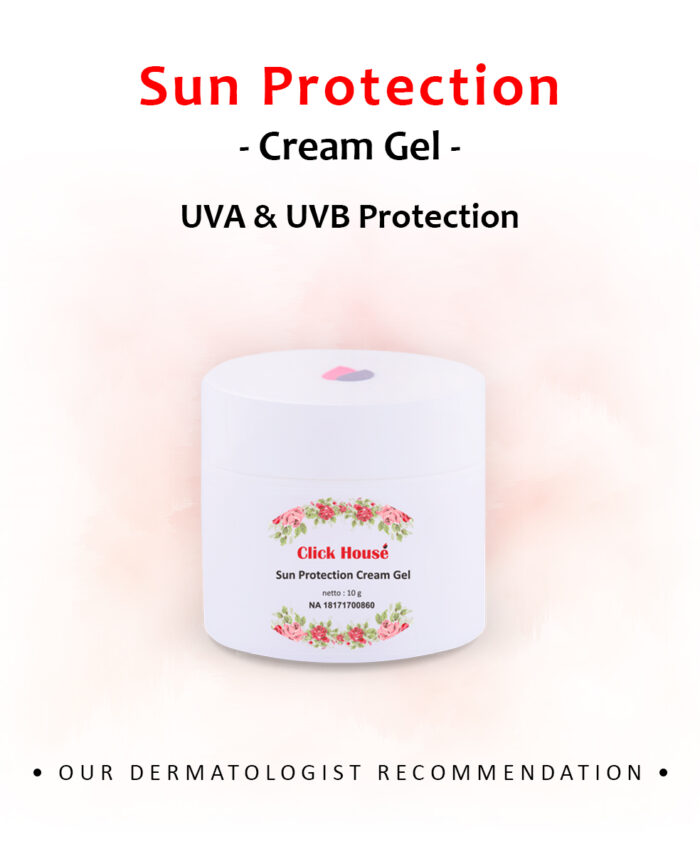 Click House Sun Protection Cream Gel - Sunblock Wajah